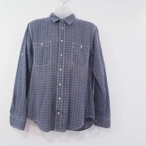 Hugo Boss Orange Patterned Floral Collared Shirts